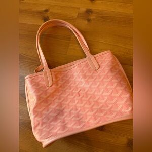 Pink Designer Mini Tote Bag